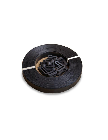 Bande Tuteurer 3,5 cm x 25 mt ( 1 rouleau + 25 boucles)