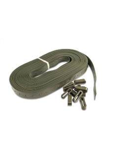 Correa Tutorar reforzada Verde 3,5 cm x 25 mt ( + 25 hebillas) 2