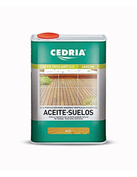 Huile Sols Bois ( Miel )  4 Lit