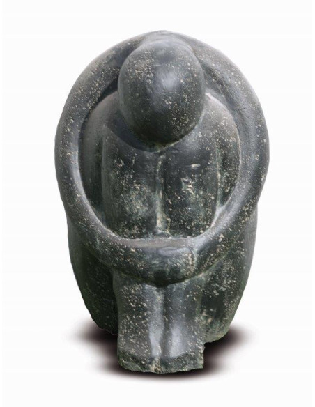 Statue Abstraite Mélancolie 50 cm Beton/fibre