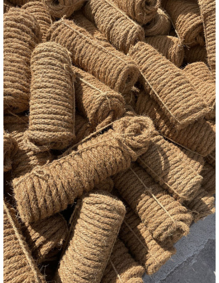 Corde de fibre de Coco 18 mm 25 mètres