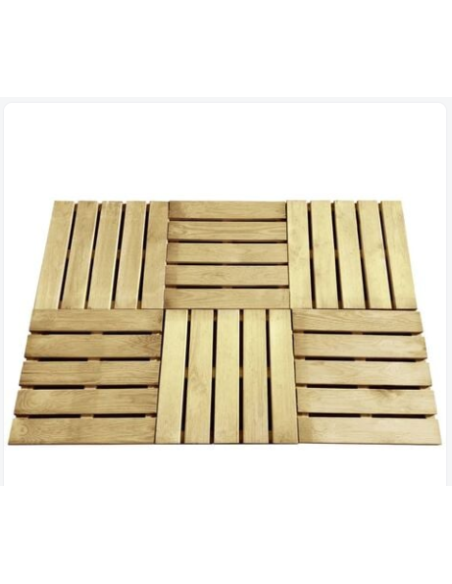 Dalle bois   50 x 50