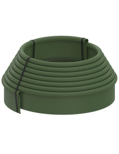 Perfil separador 4,5 cm alto x 4 cm  Rollo 9 mt Verde